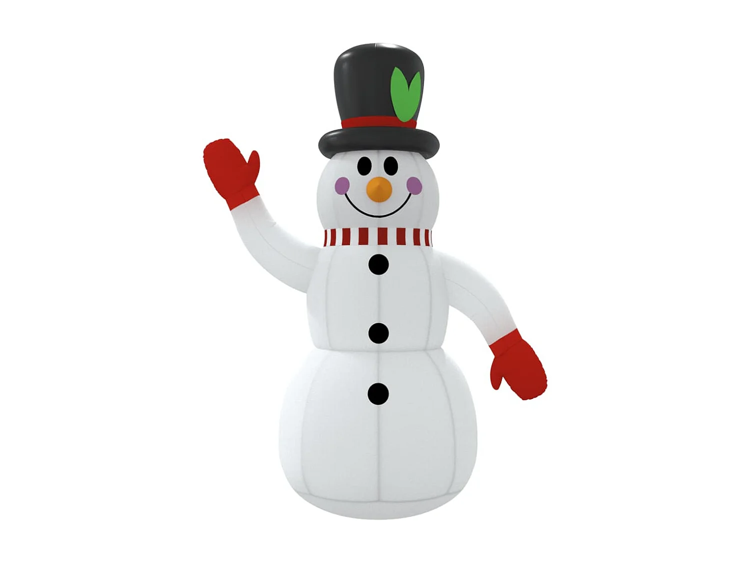 Bonhomme de neige gonflable avec LED 300 cm