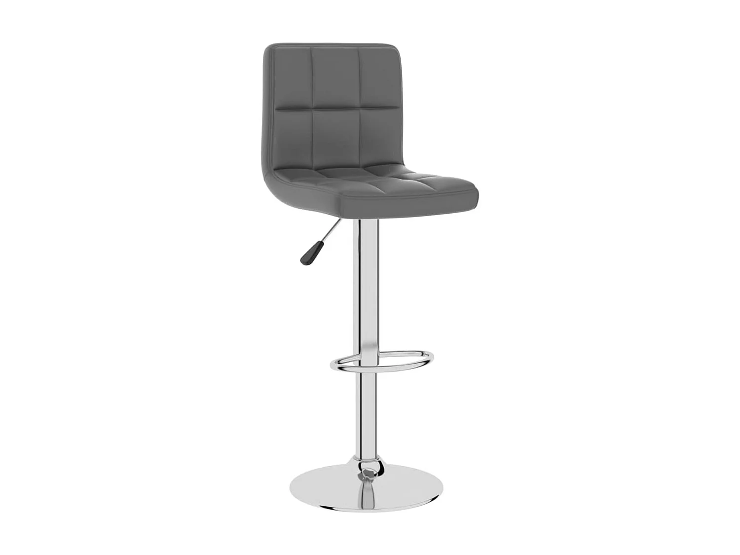 Tabouret de bar Gris Similicuir