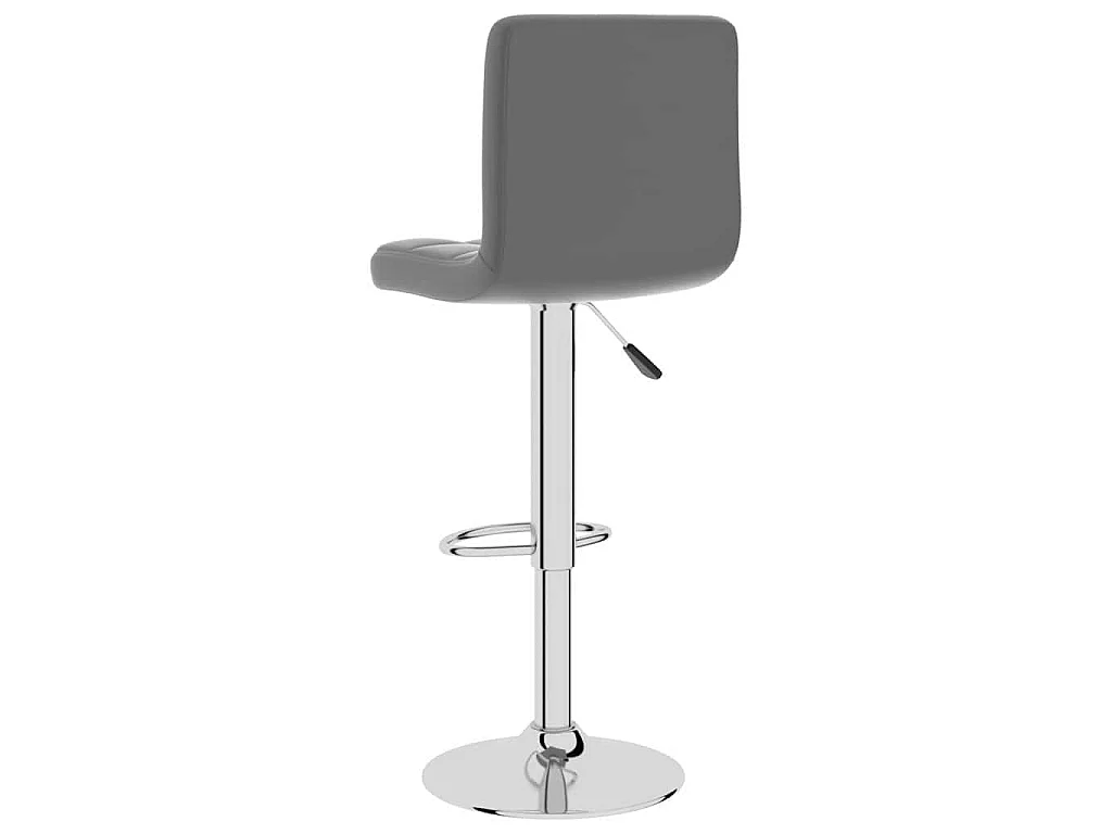 Barkruk kunstleer grijs