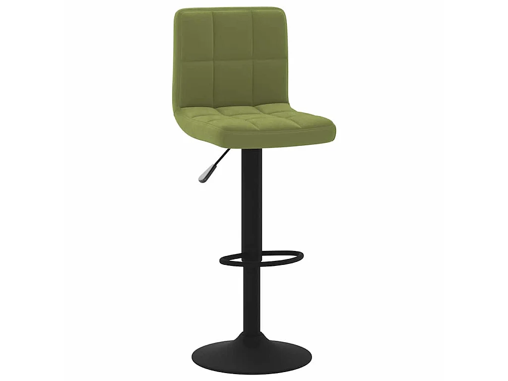 Tabouret de bar Vert clair Velours