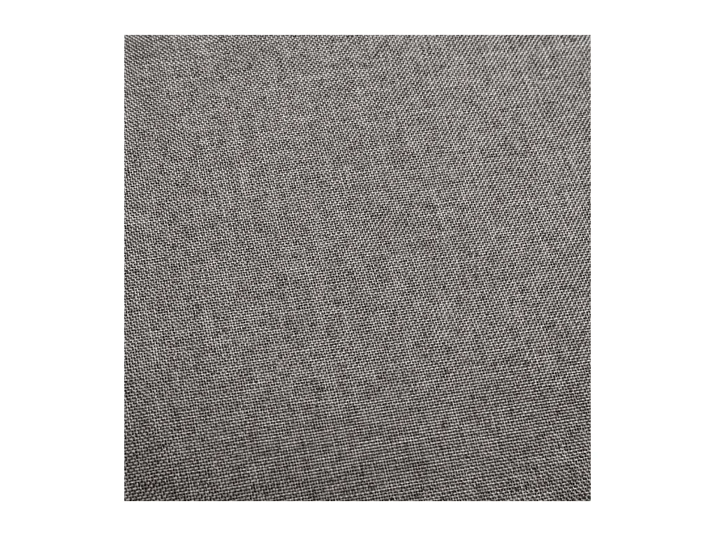 Barhocker 2 Stk. Dunkelgrau Stoff