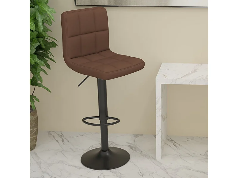 Barhocker Braun Stoff