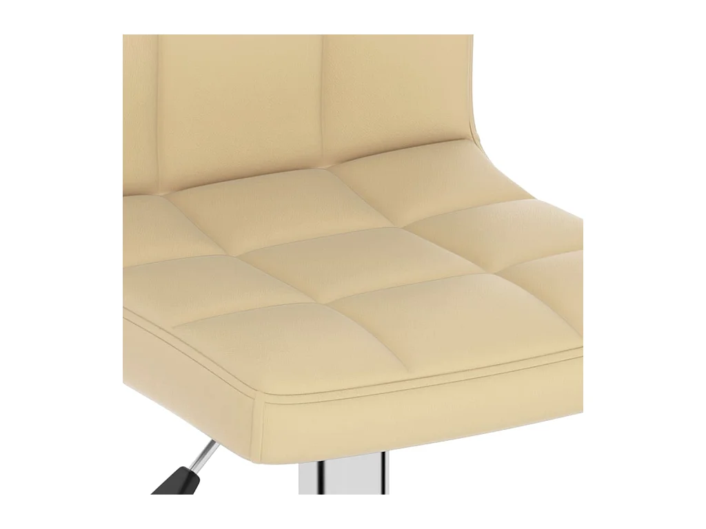 Tabouret de bar Crème Similicuir