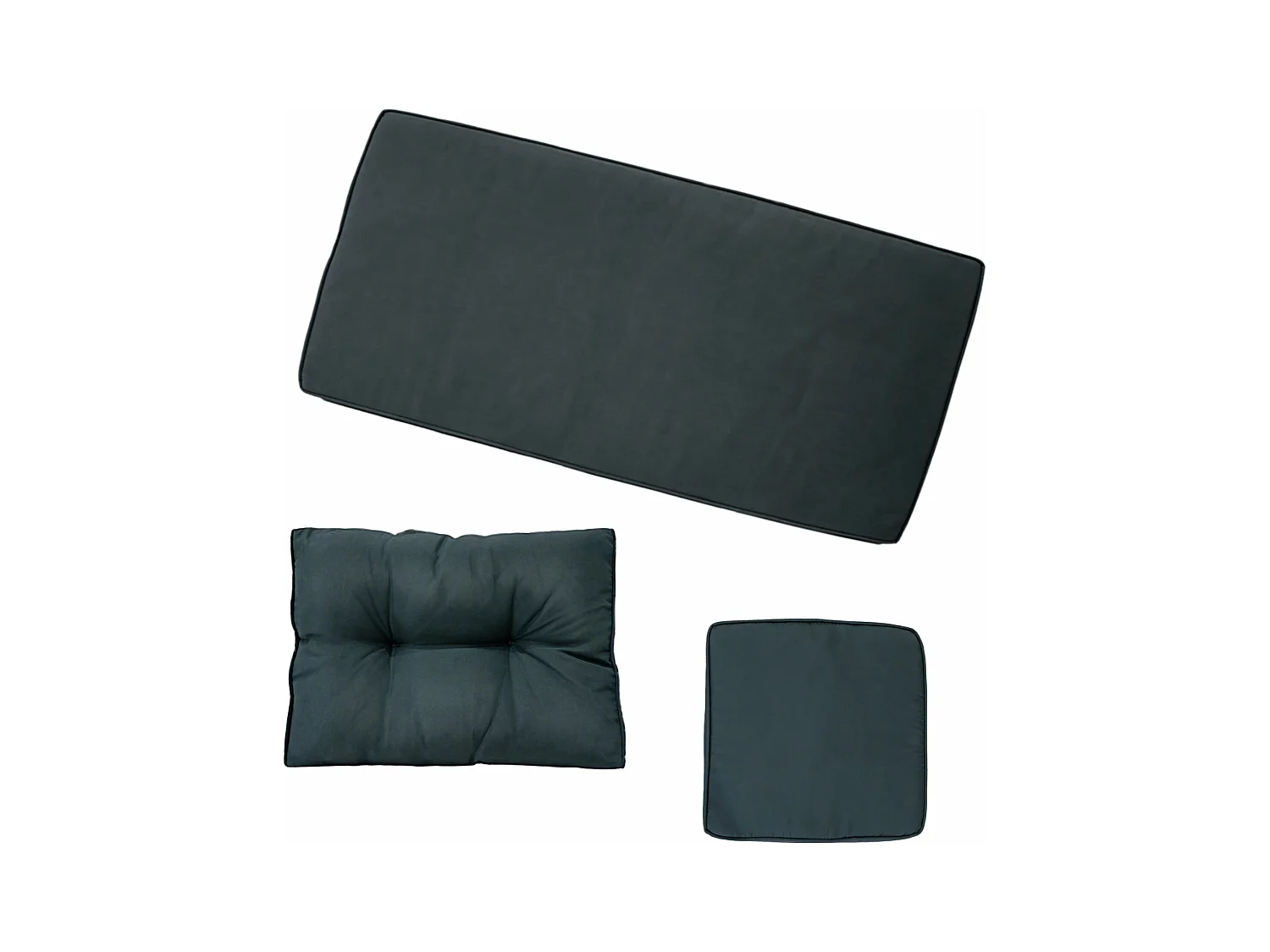 Cojines de Repuesto para Set Muebles de Jardin Esquinero de Ratán - 13 piezas