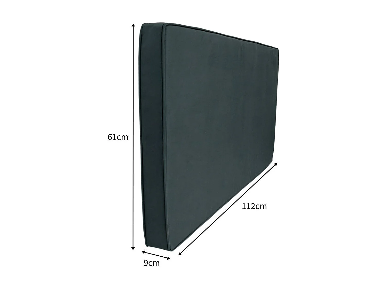 Gartenmöbel-Kissen Ersatz Set – 13-teilig – Sitz- & Rückenpolster für Sofa & Hocker