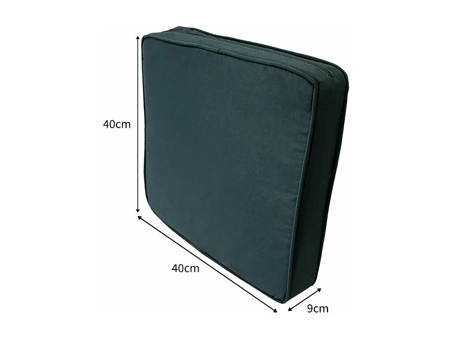 Gartenmöbel-Kissen Ersatz Set – 13-teilig – Sitz- & Rückenpolster für Sofa & Hocker