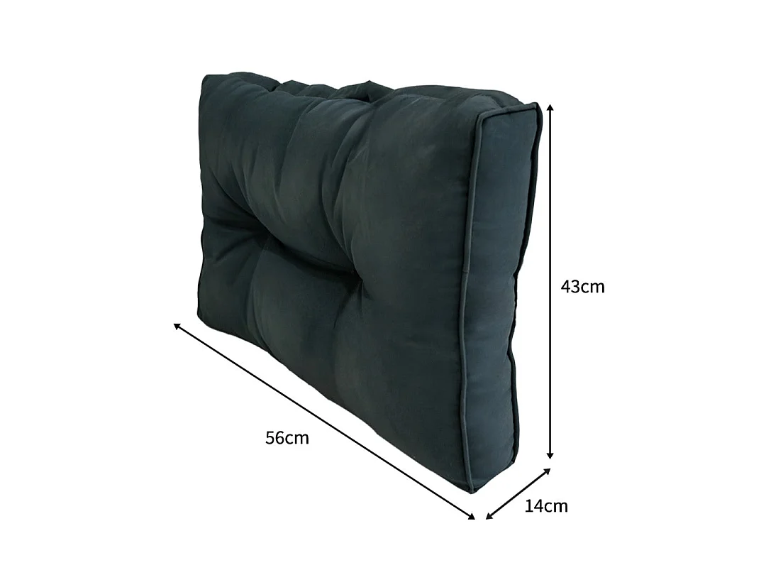 Gartenmöbel-Kissen Ersatz Set – 13-teilig – Sitz- & Rückenpolster für Sofa & Hocker