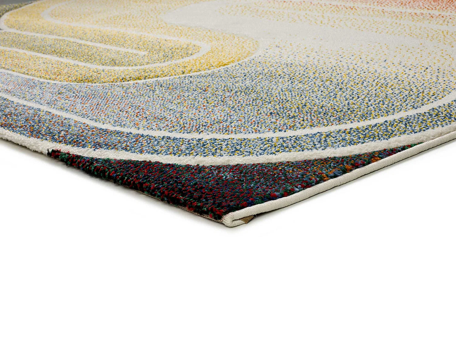 Tapis intérieur - géométrique - multicolore - 160 x 230 cm - SYBIL