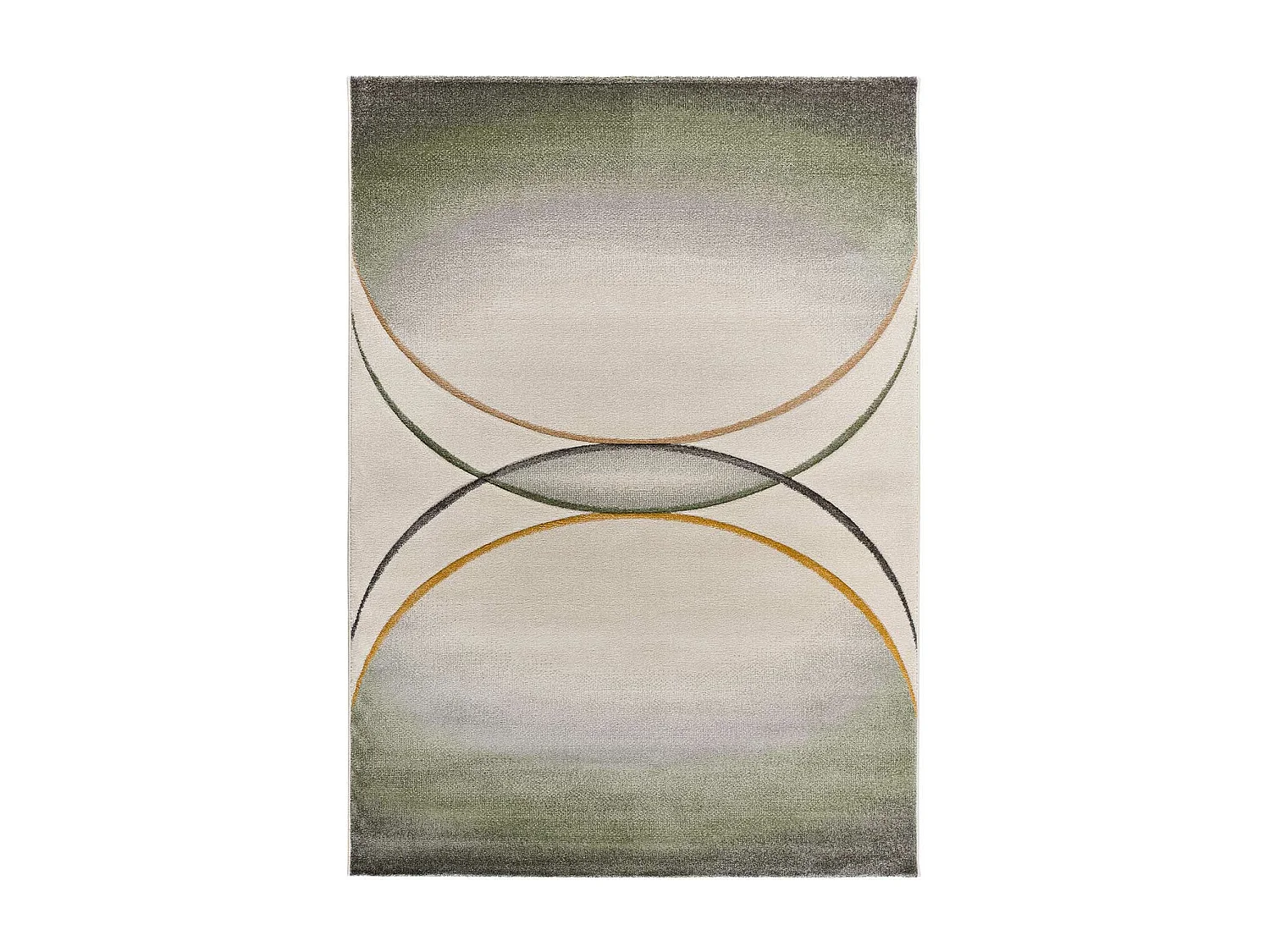 Kurzflorteppich - modern - grau - 140x200 cm - LIBET