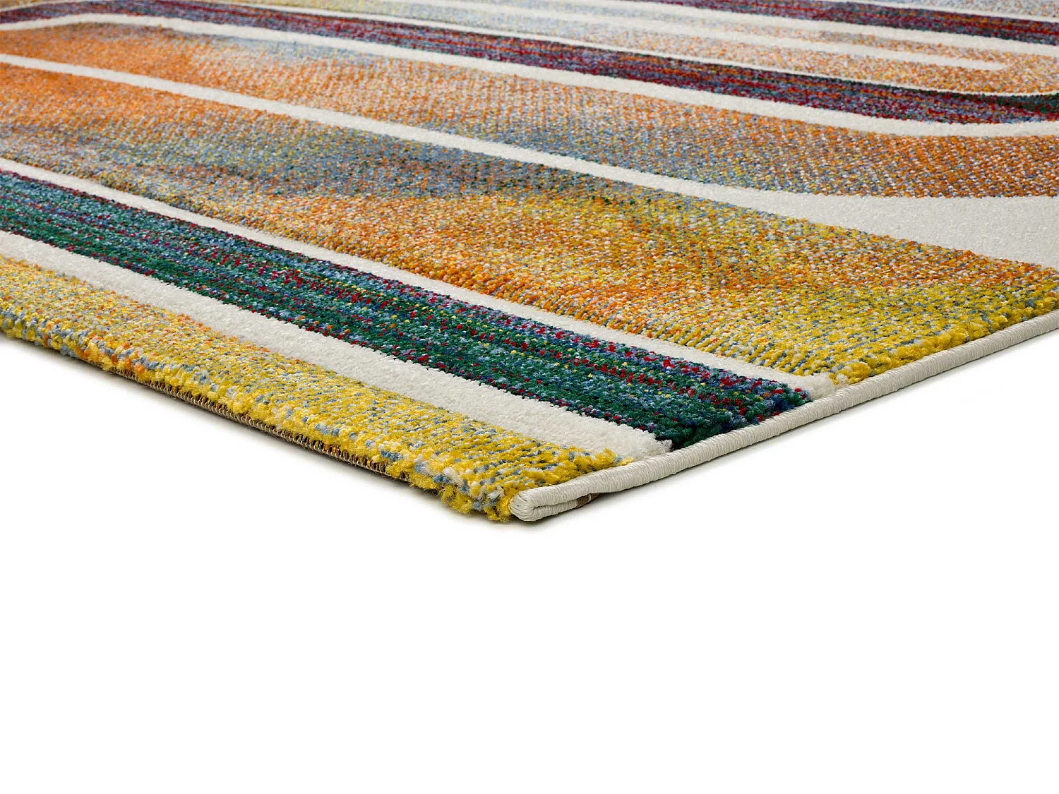 Alfombra interior  - geométrico - multicolor - 160 x 230 cm - SYBIL