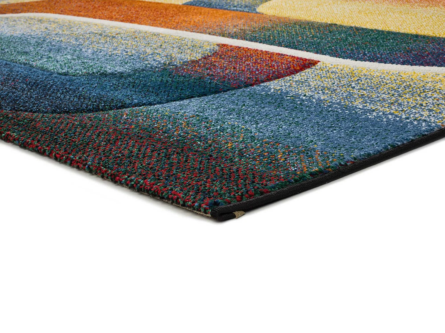 Tapis intérieur - géométrique - multicolore - 120 x 170 cm - SYBIL