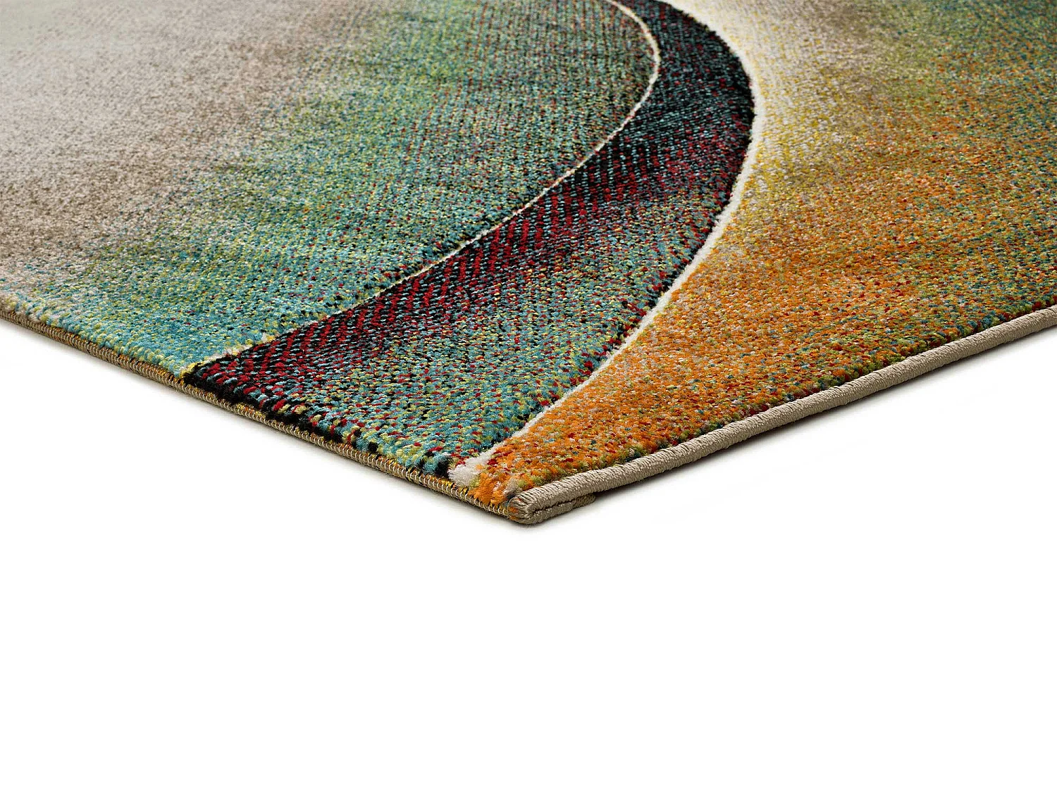 Tapis intérieur - moderne - vert - 140 x 200 cm - LIBET