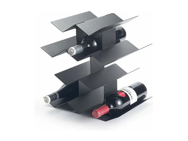 Porte-bouteilles de table << IN VINO VERITAS >>, 10 bouteilles