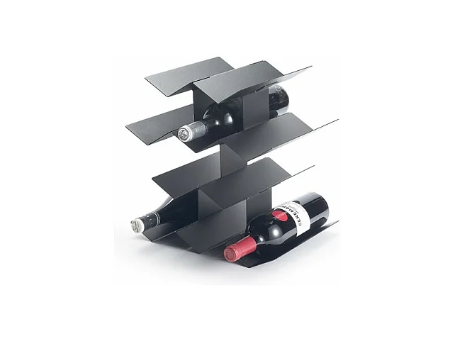 Porte-bouteilles de table << IN VINO VERITAS >>, 10 bouteilles