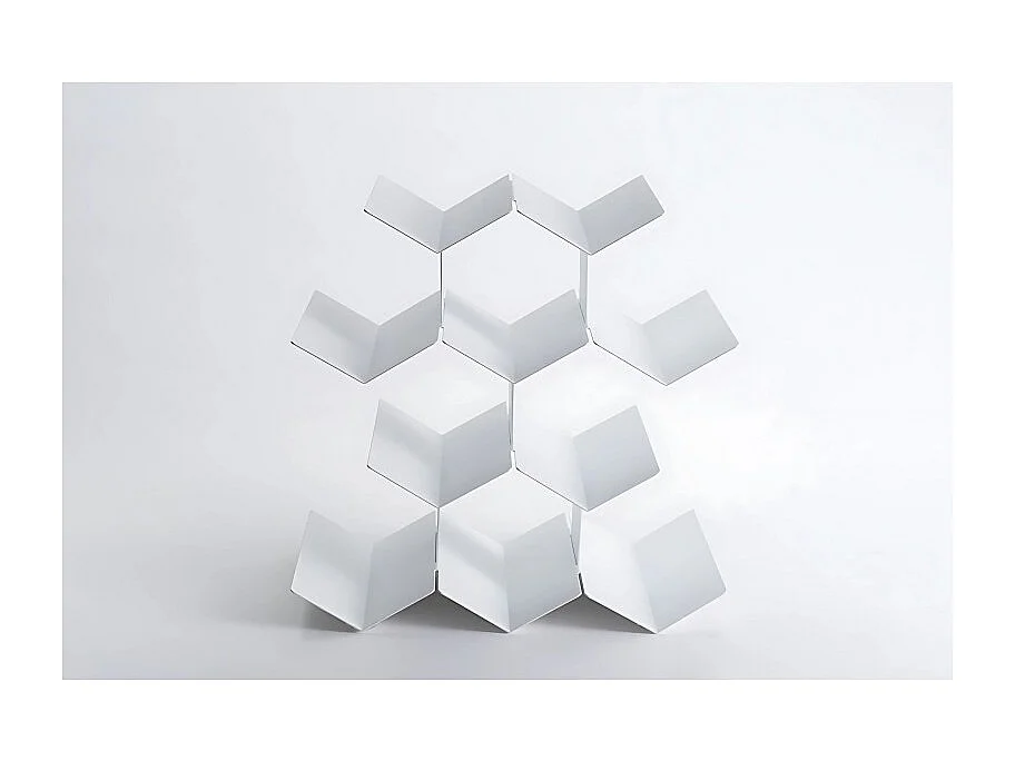 Porte-bouteilles de table << IN VINO VERITAS >>, 10 bouteilles