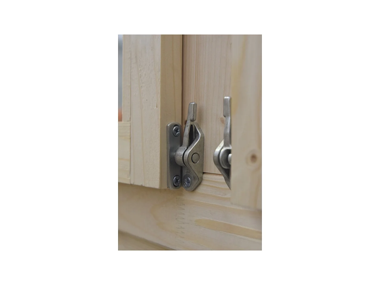 Abri de jardin en bois - 30m2 - 6x5m - Ep. 40mm - Couleur: naturel - DOM747 - ALTANKA