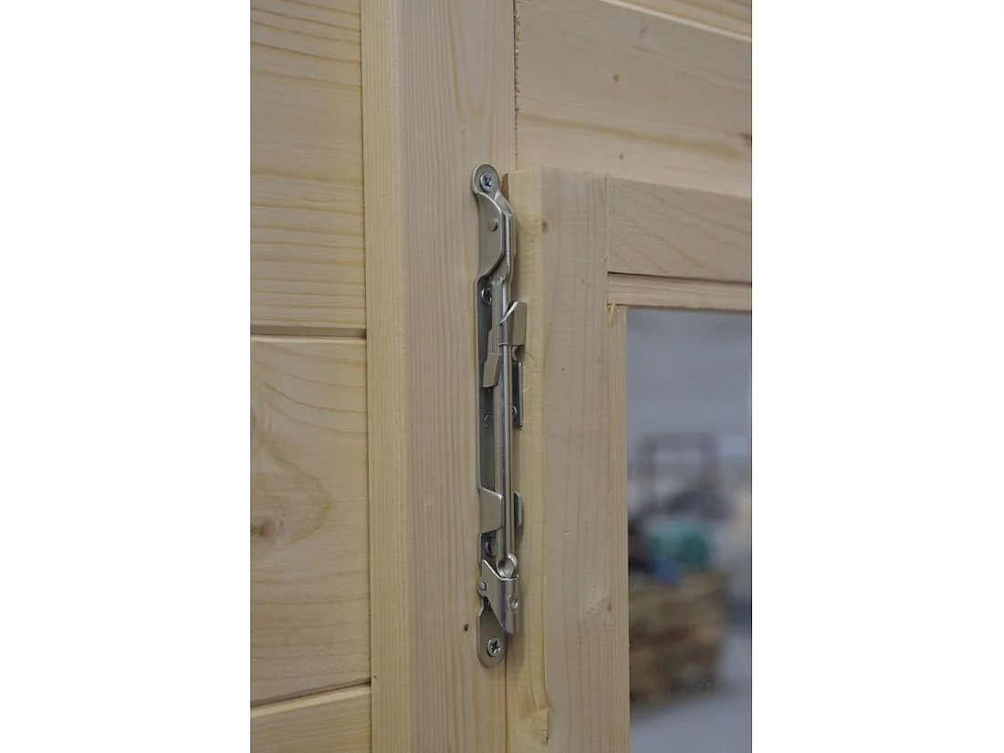 Casetta da giardino in legno - 30m2 - 6x5m - 40mm - colore: naturale - DOM747 - ALTANKA