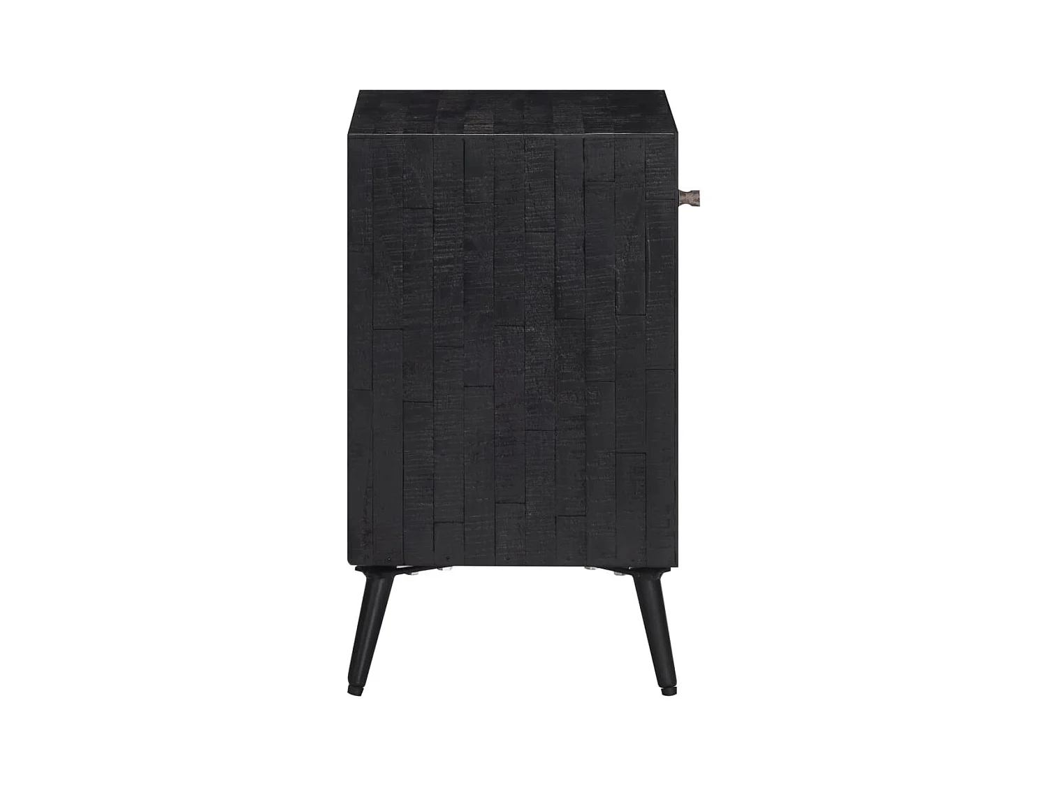 Table de chevet 40x30x50 cm bois massif de teck