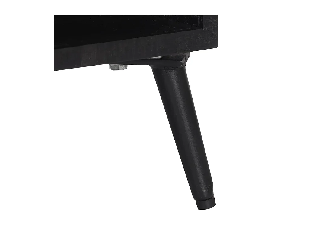 Table de chevet 40x30x50 cm bois massif de teck