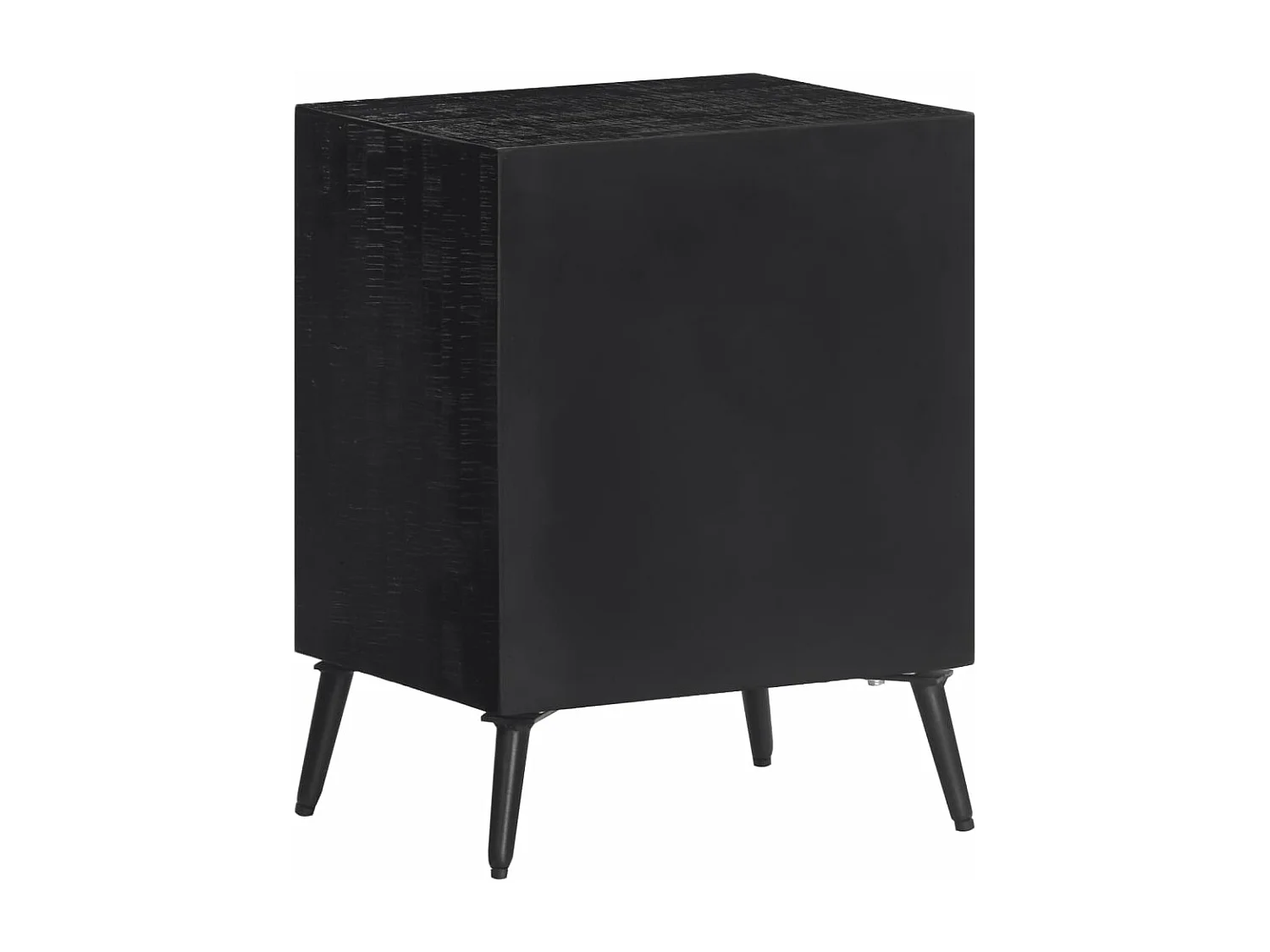 Nachttisch 40x30x50 cm massives Teakholz