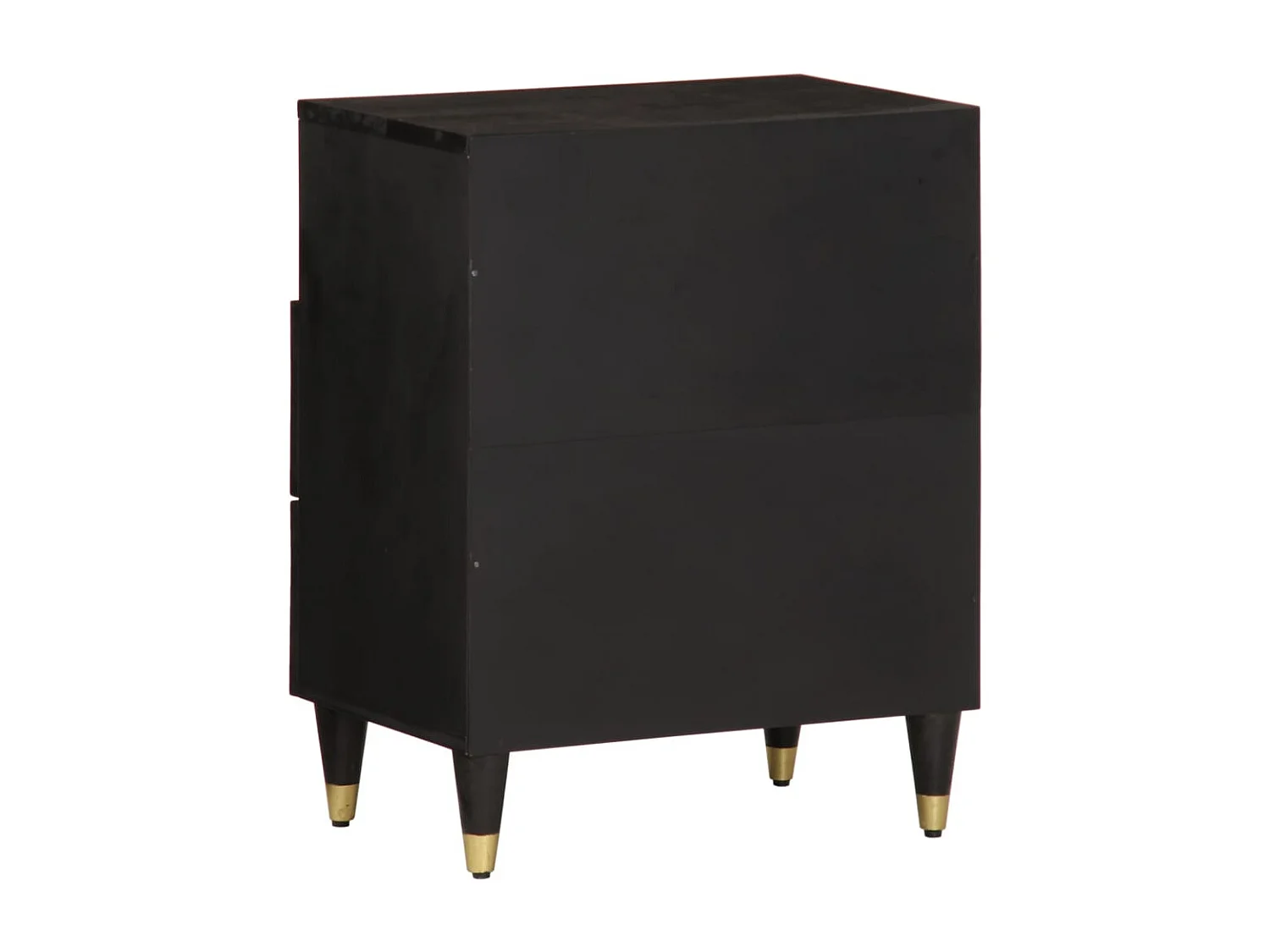 Table de chevet 50x33x60 cm bois de manguier massif