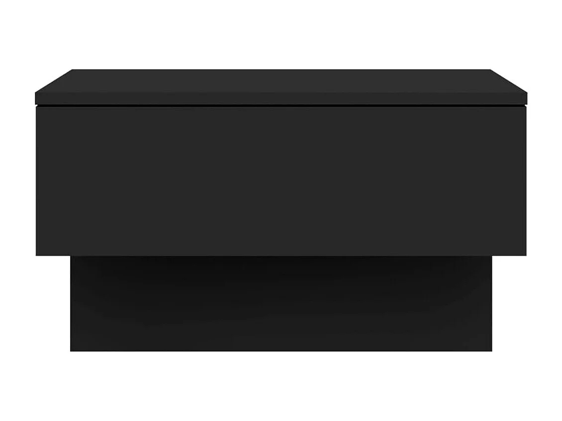 Table de chevet murale Noir