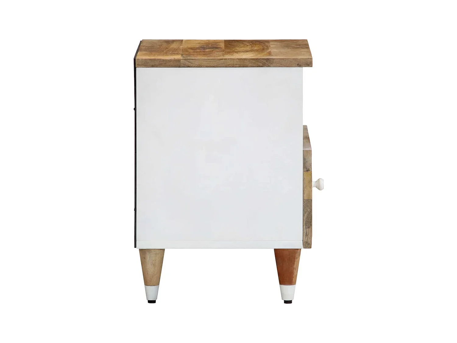 Table de chevet 40x33x46 cm Bois de manguier solide