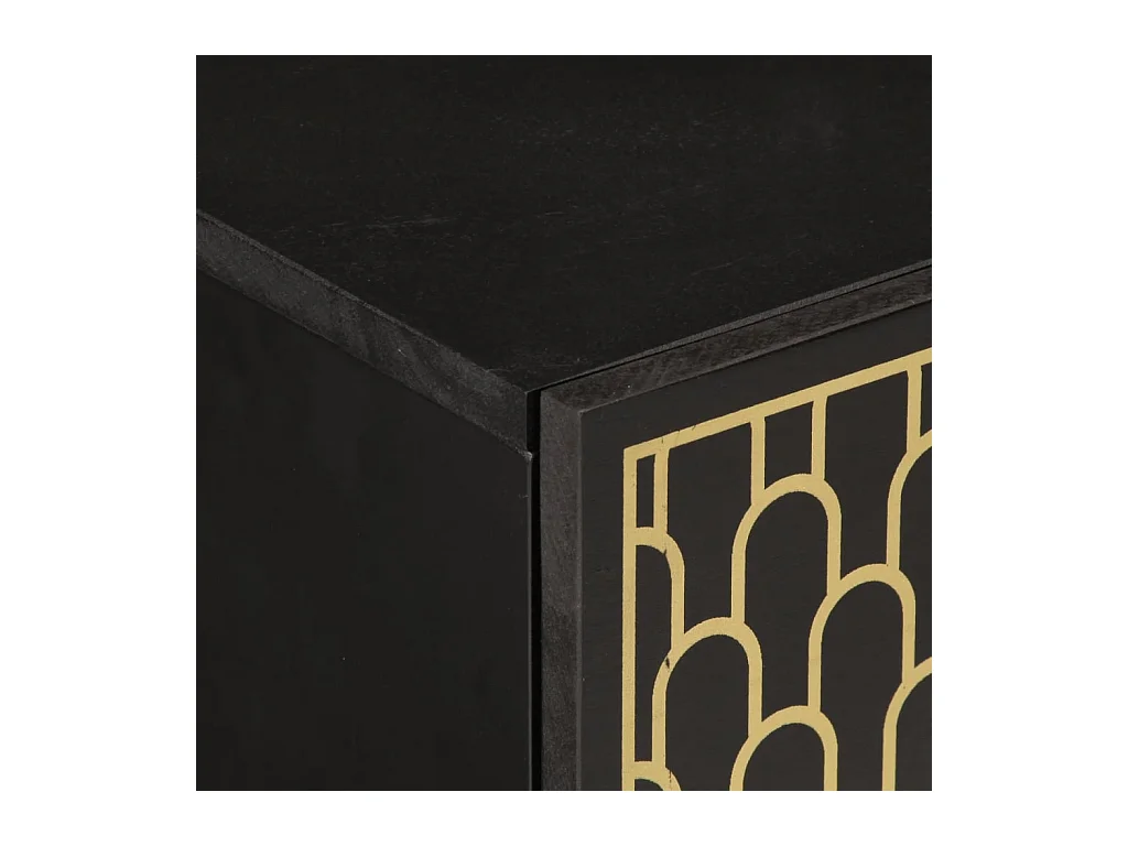 Table de chevet 40x33x46 cm Bois de manguier solide