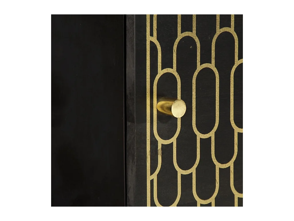 Table de chevet 40x33x46 cm Bois de manguier solide