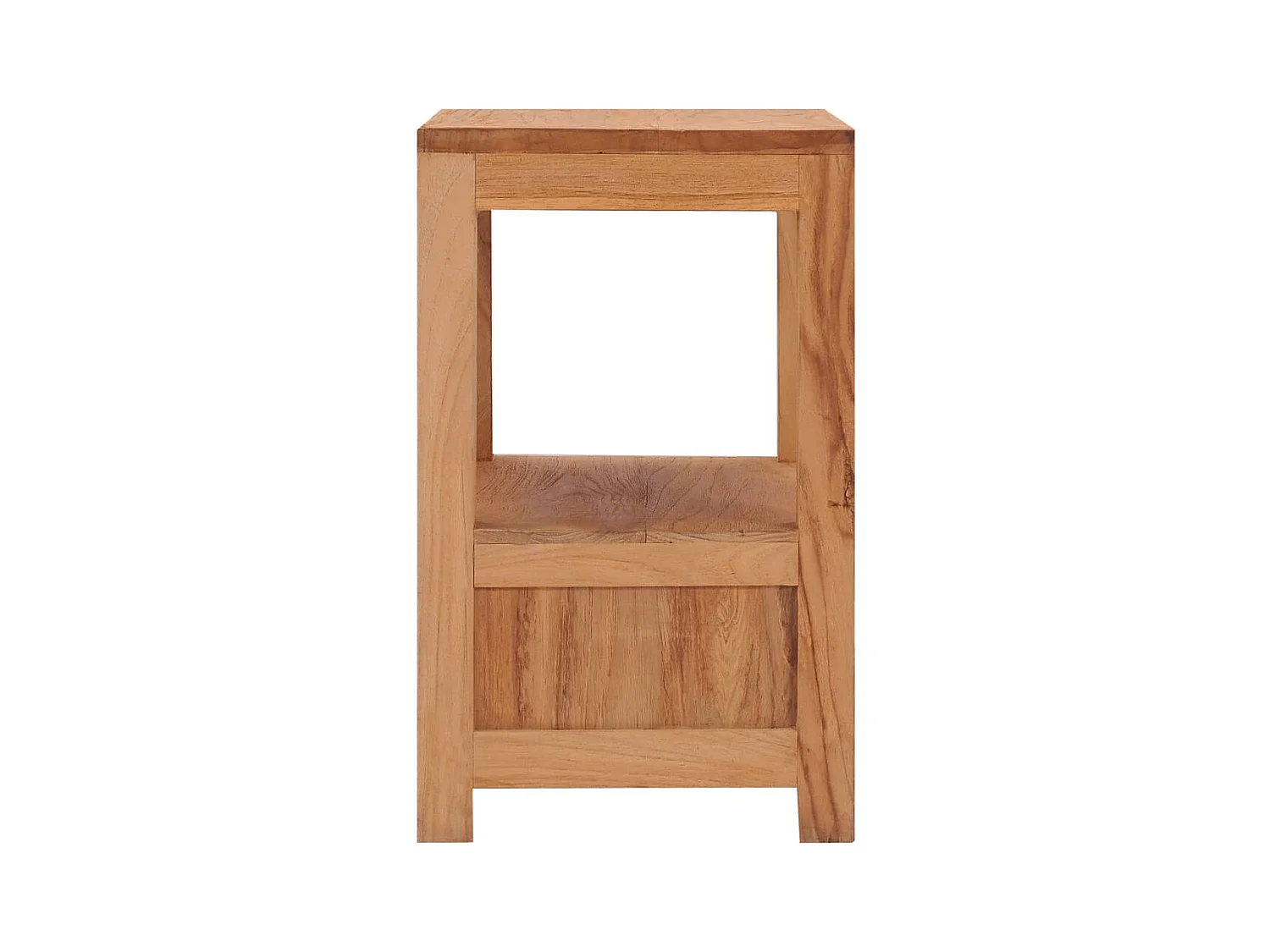 Table de chevet 40x30x50 cm bois de teck massif