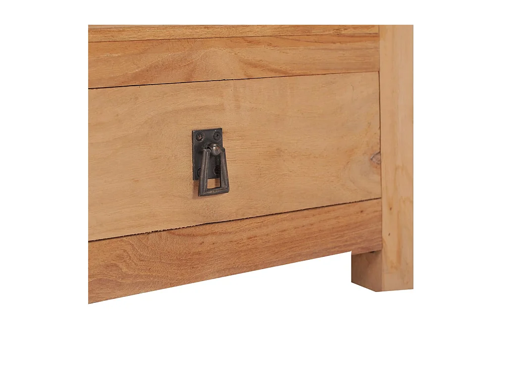 Table de chevet 40x30x50 cm bois de teck massif