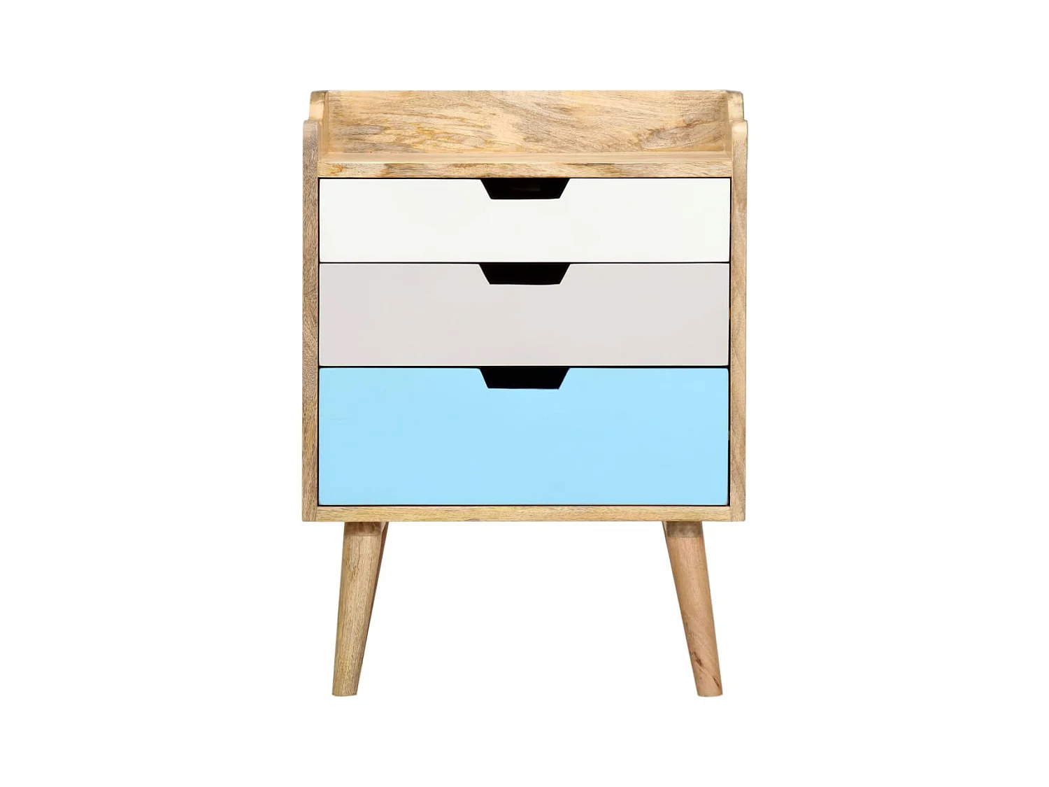 Mesa de cabeceira 47x35x63 cm Madeira de mangueira maciça