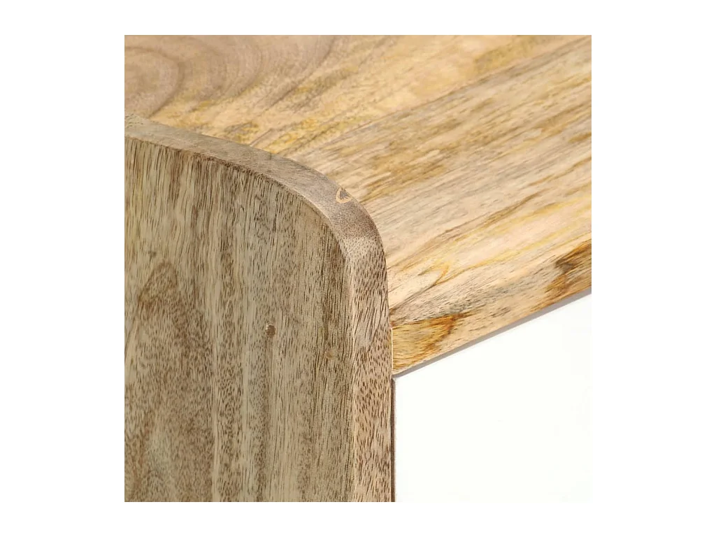 Mesa de cabeceira 47x35x63 cm Madeira de mangueira maciça