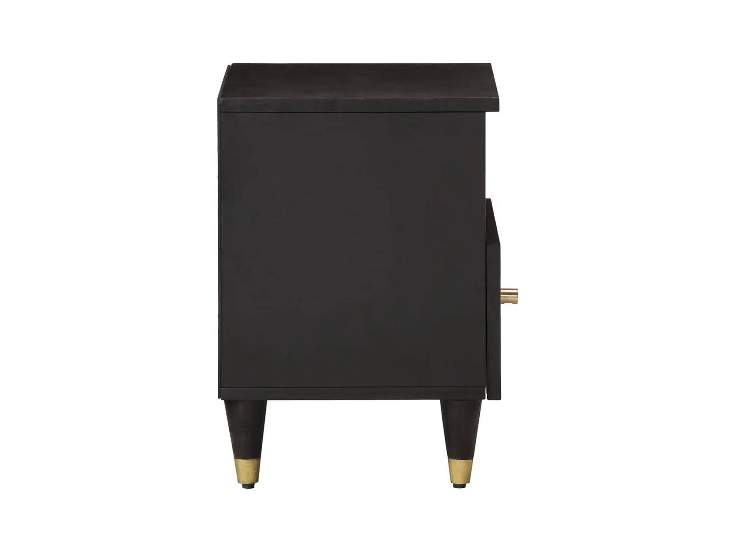 Table de chevet 40x33x46 cm Bois de manguier solide