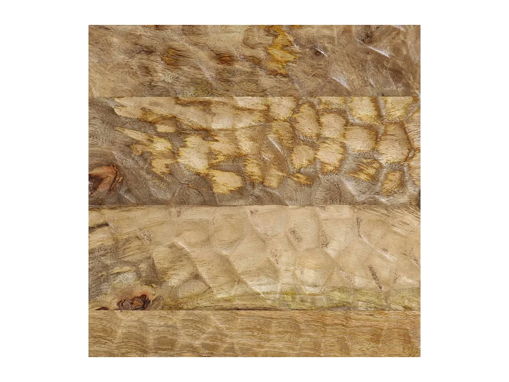 Table de chevet 40x33x46 cm Bois de manguier solide