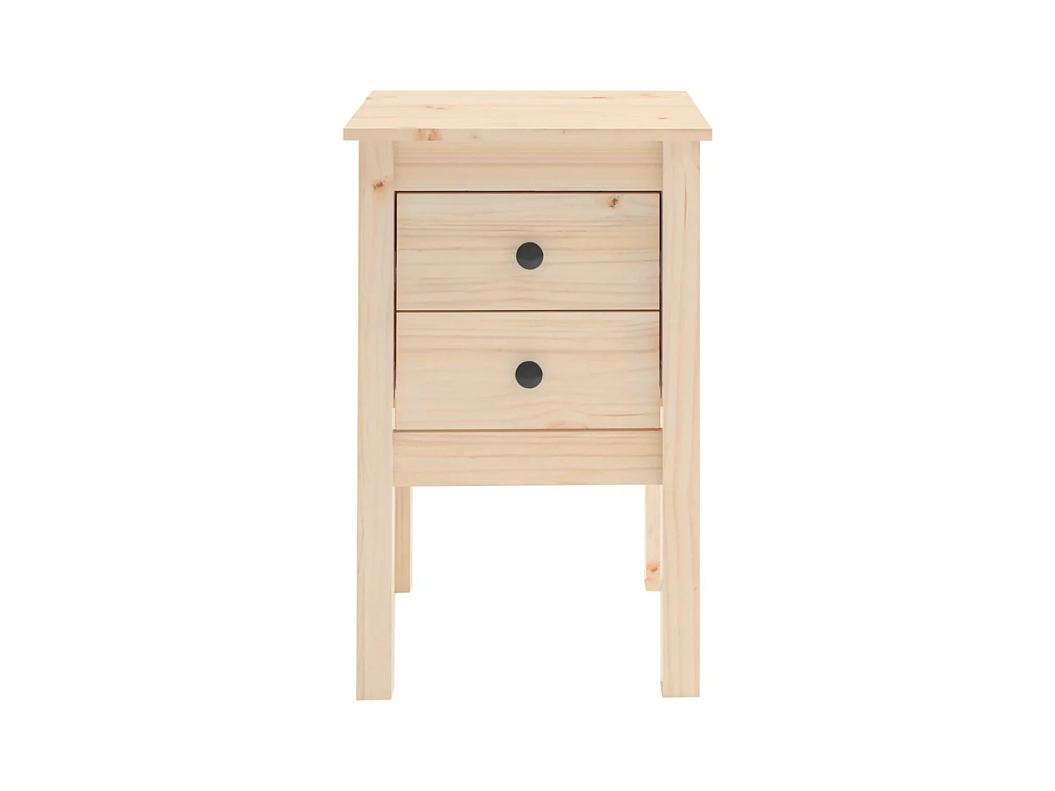 Nachttisch 40x35x61,5 cm Massivholz Kiefer