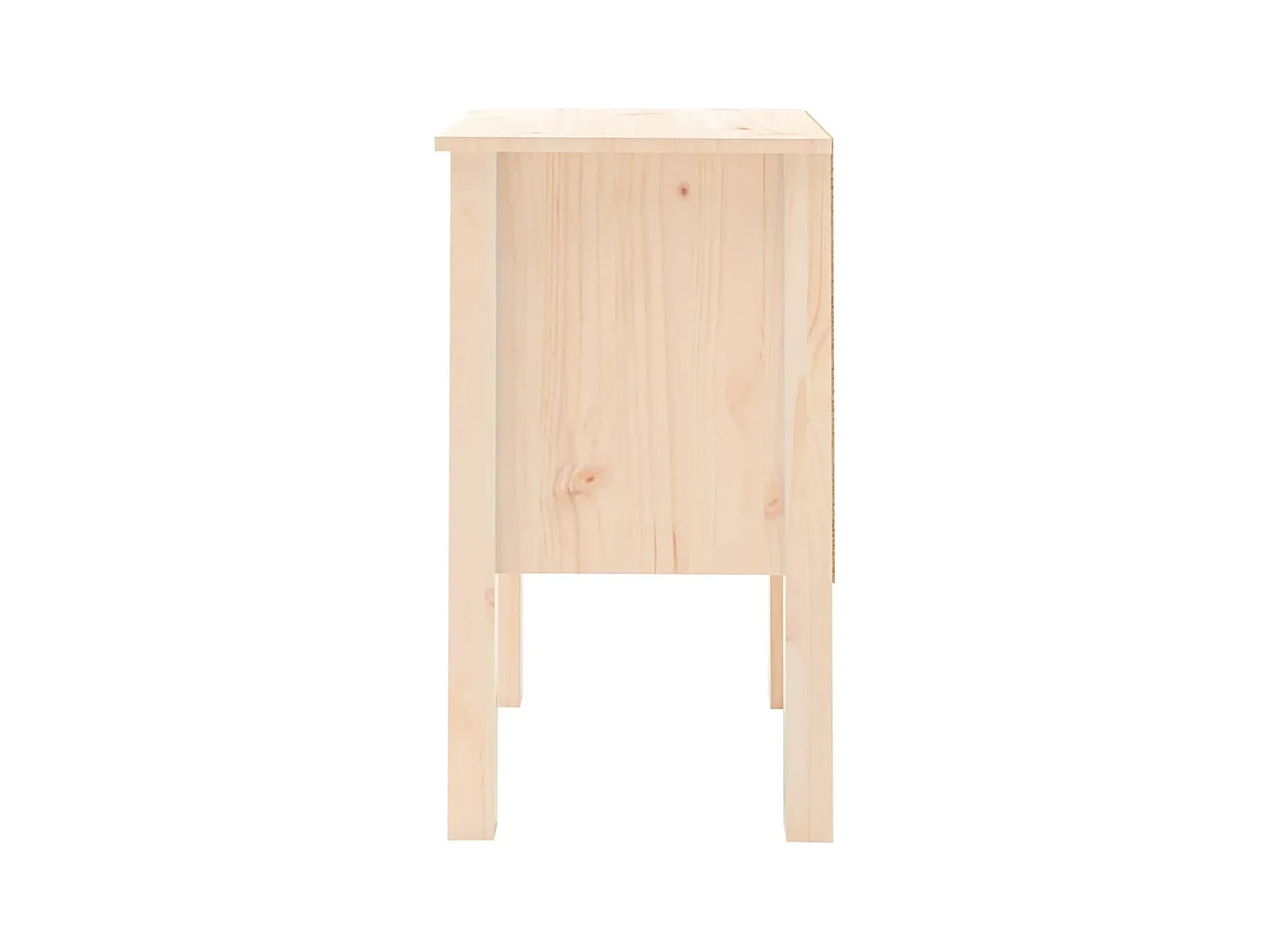 Nachttisch 40x35x61,5 cm Massivholz Kiefer