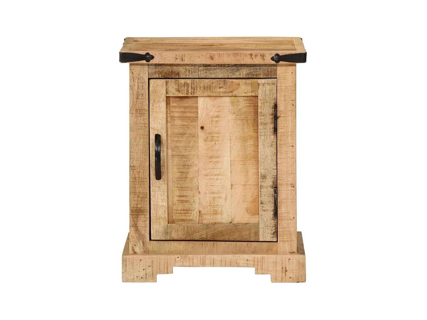 Table de chevet 40x35x50 cm bois de manguier massif