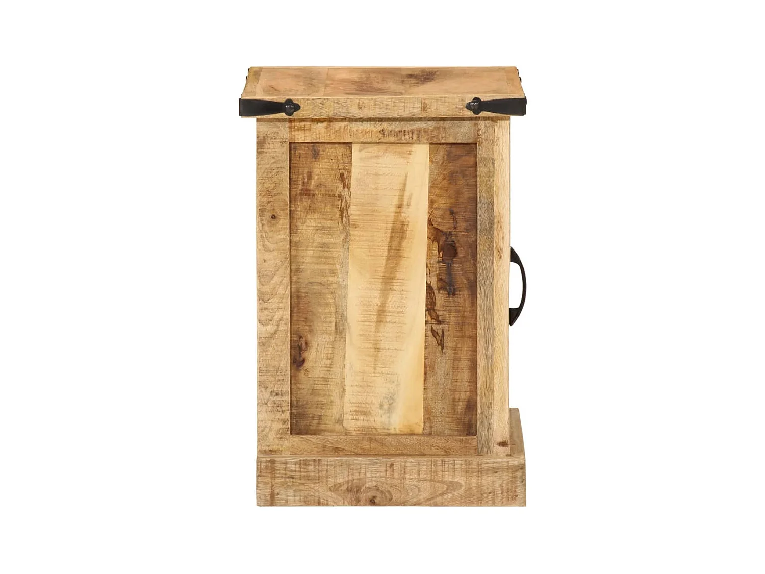 Table de chevet 40x35x50 cm bois de manguier massif
