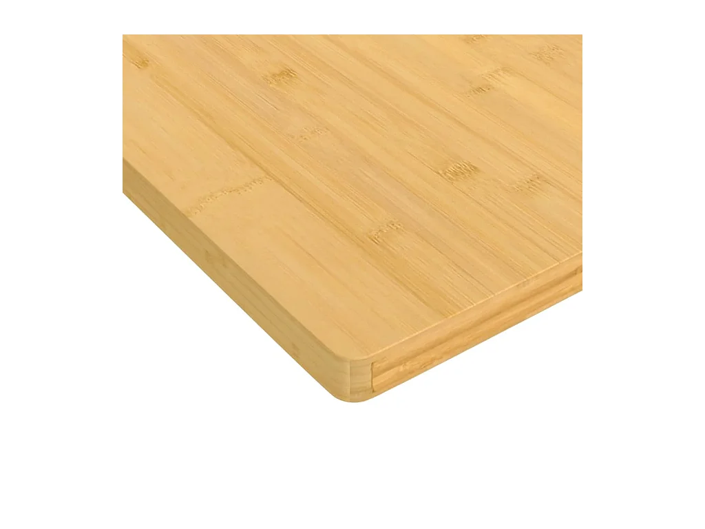 Tablero de mesa de bambú 40x40x2,5 cm