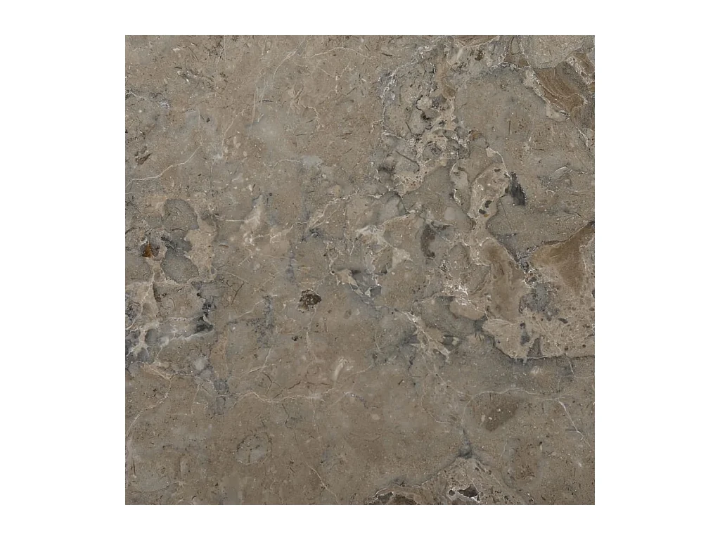 Tablero para mesa mármol gris Ø40x2,5 cm