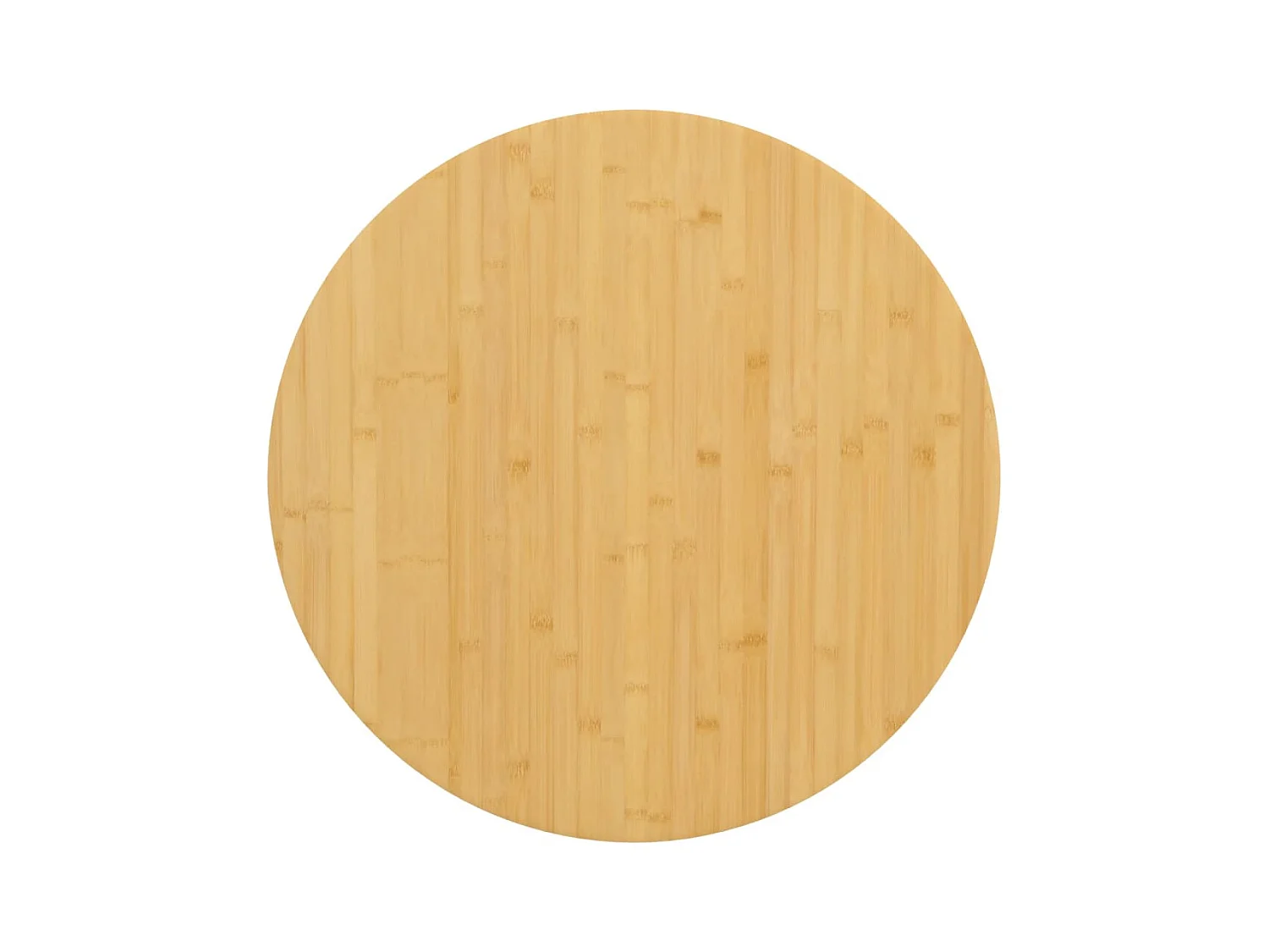 Dessus de table Ø70x2,5 cm bambou