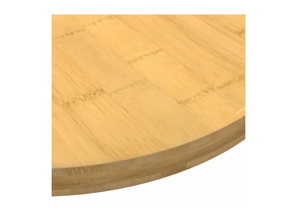 Dessus de table Ø70x2,5 cm bambou