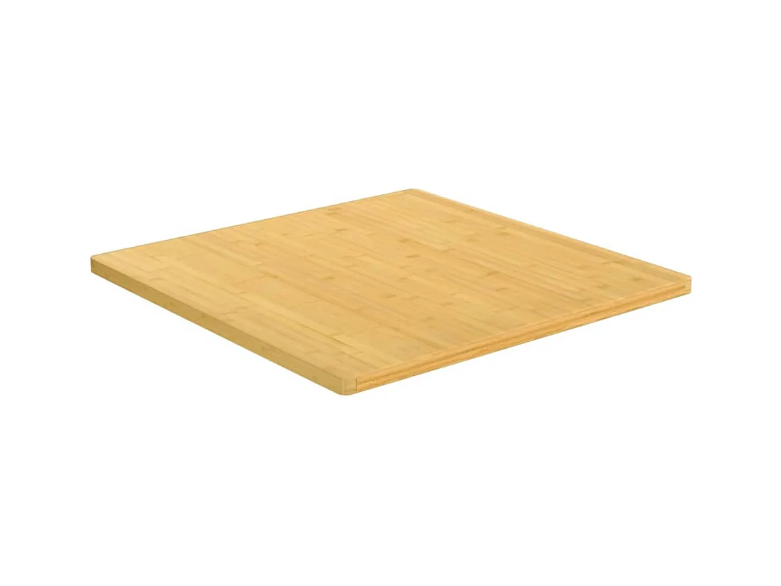 Dessus de table 80x80x2,5 cm bambou