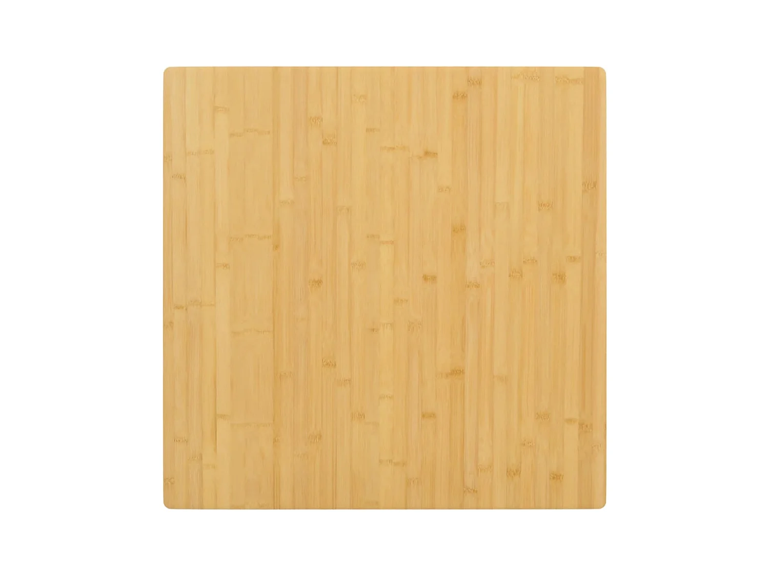 Tafelblad 80x80x2,5 cm bamboe