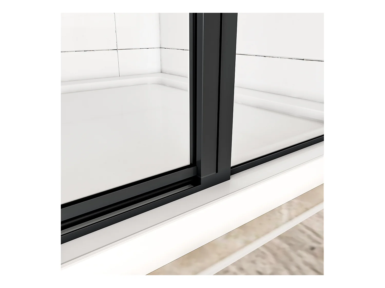 100x200cm Nis Douchecabine-Douchedeur draaideur - 6mm NANO EasyClean veiligheidsglas,profiel van glanzend chroom