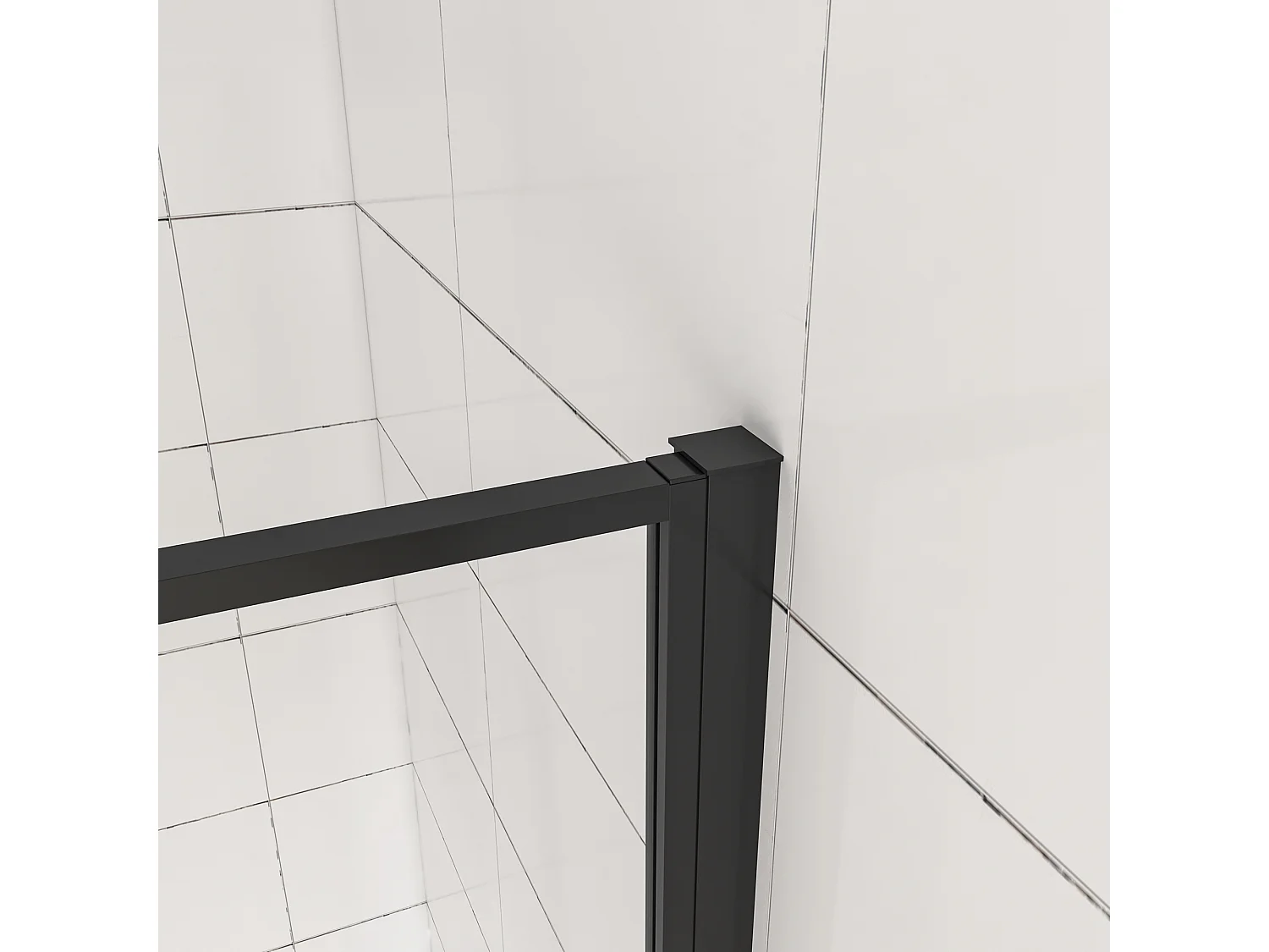80x200cm Nis Douchecabine-Douchedeur draaideur - 6mm NANO EasyClean veiligheidsglas,profiel van glanzend chroom