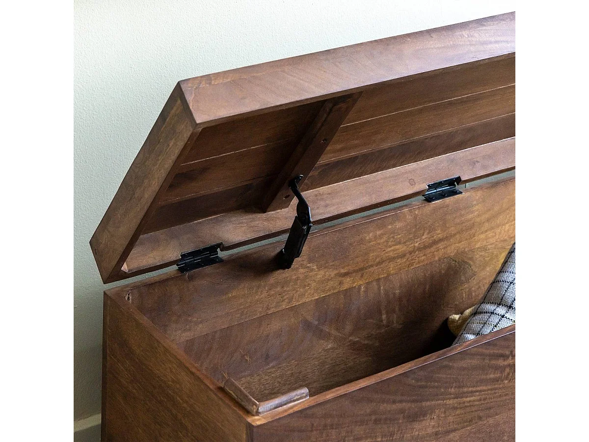 Pecho banco en madera de mango Nyssa