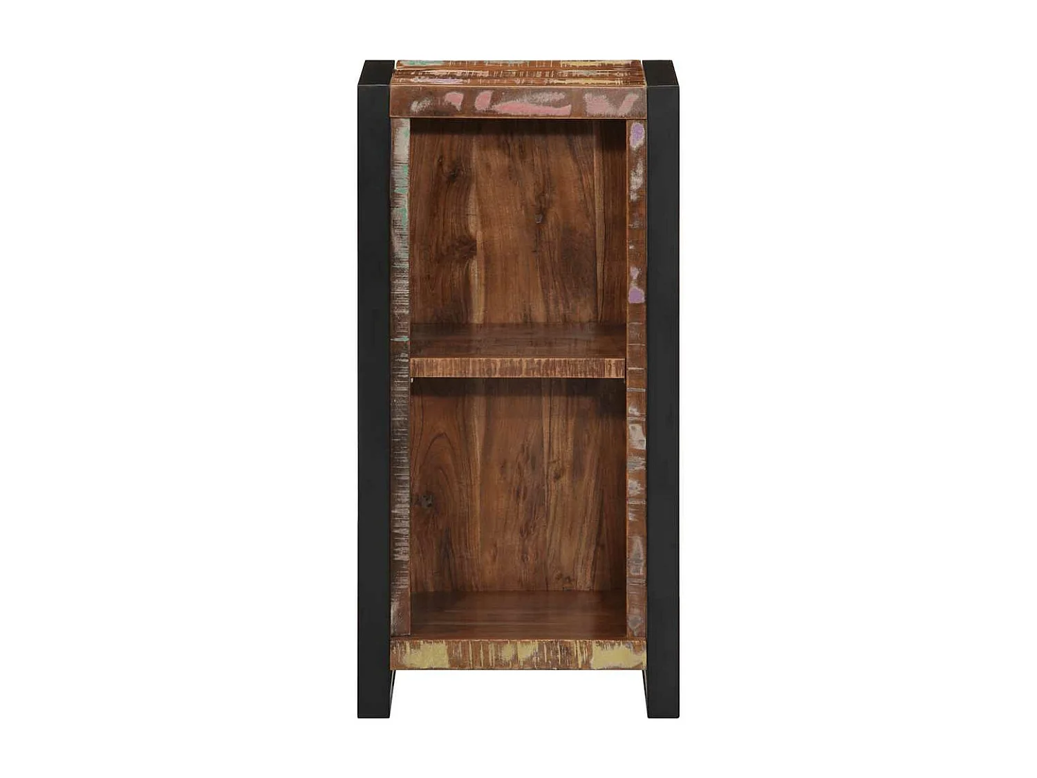 Table de chevet 40x30x80 cm bois massif de récupération