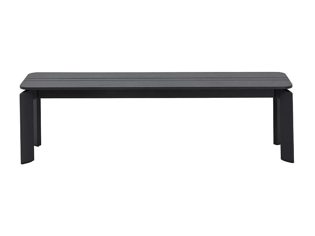 Banco en aluminio gris Apollo